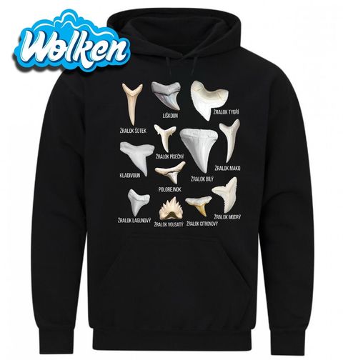 Obrázek produktu Pánská mikina Zuby Žraloků Světa