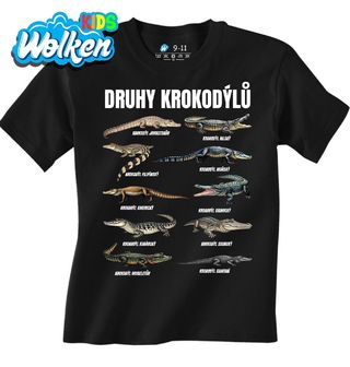 Dětské tričko Druhy Krokodýlů.jpg