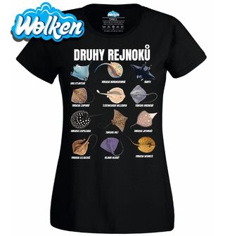 Dámské tričko Druhy Rejnoků.jpg