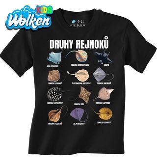 Dětské tričko Druhy Rejnoků.jpg