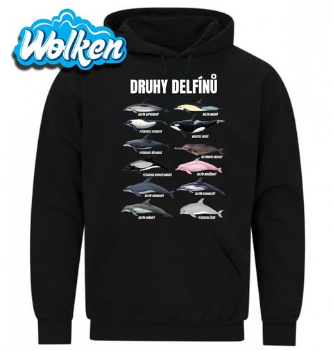 Obrázek produktu Pánská mikina Druhy Delfínů