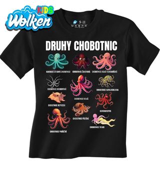 Dětské tričko Druhy Chobotnic.jpg