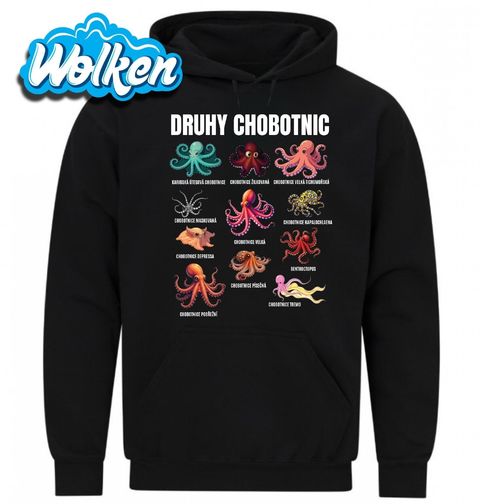 Obrázek produktu Pánská mikina Druhy Chobotnic