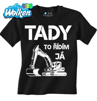Dětské tričko Tady To Řídím Já Bagrista.jpg