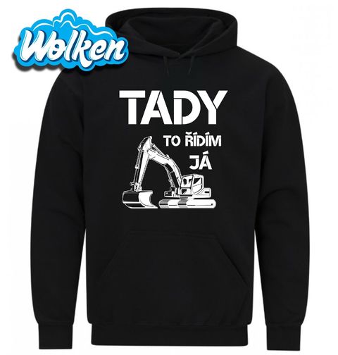 Obrázek produktu Pánská mikina Tady To Řídím Já Bagrista