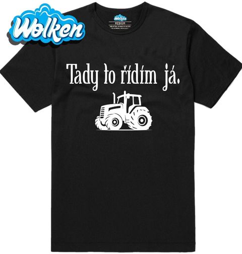 Obrázek produktu Pánské tričko Tady To Řídím Já Traktor