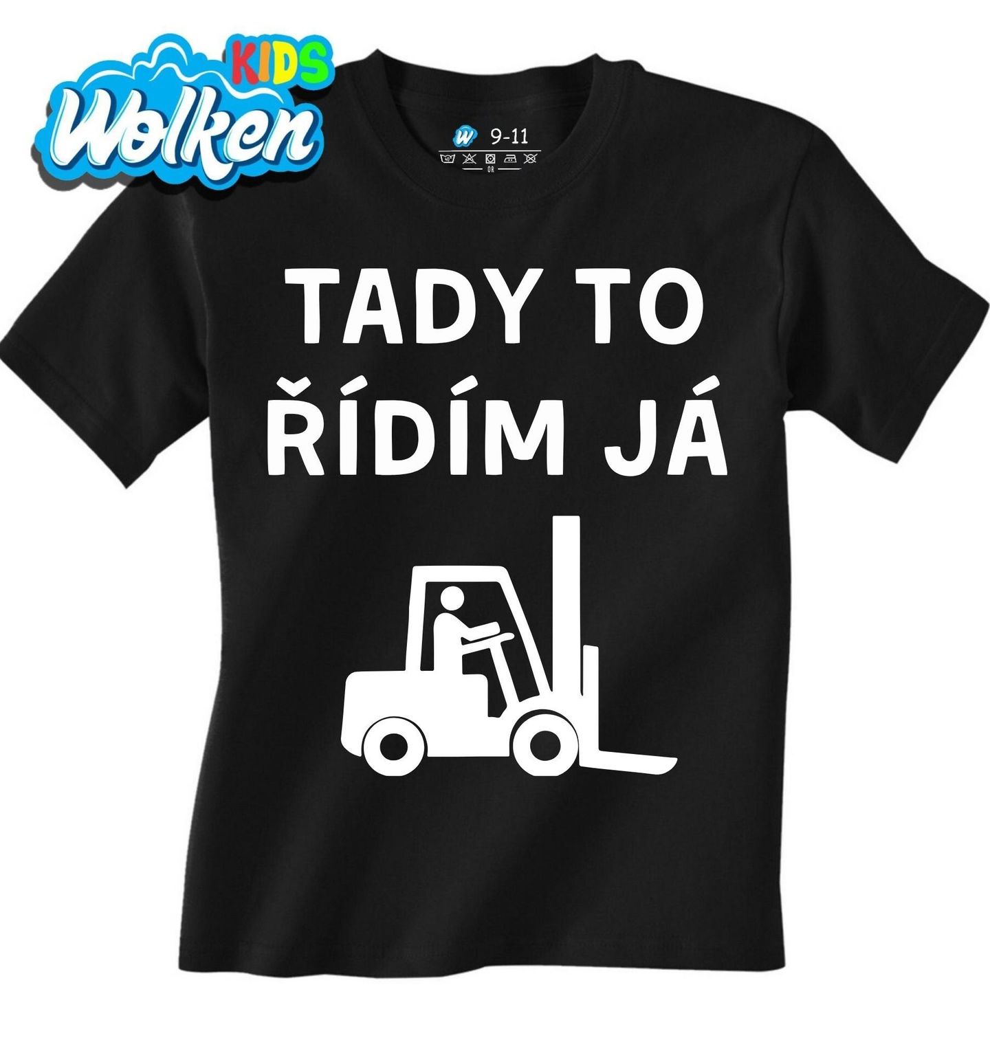 Dětské tričko Tady To Řídím Já Vysokozdvižný vozík.jpg