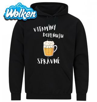Mikina Vitamíny Doplňuju Správně - Pivem!.jpg