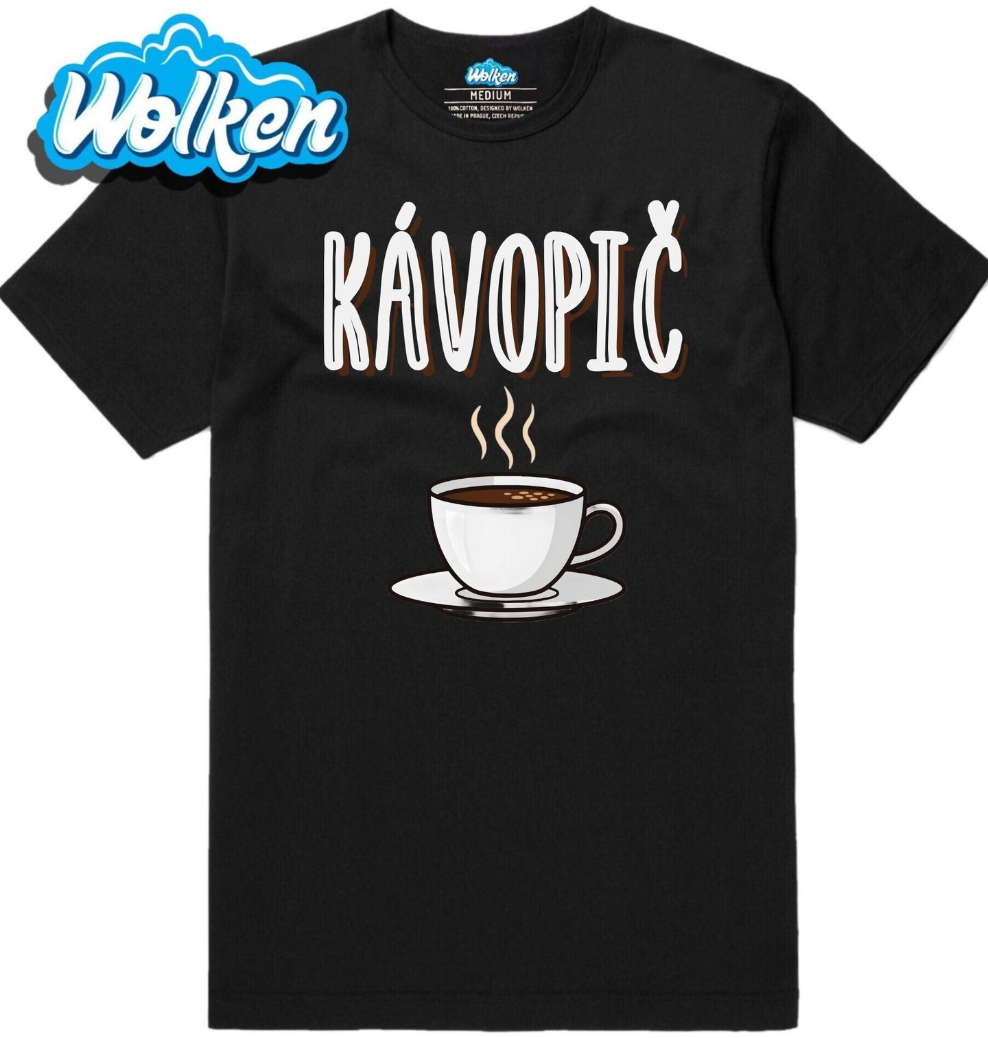 Pánské tričko Milovník Pití Kávy - Kávopič.jpg