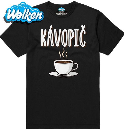 Obrázek produktu Pánské tričko Milovník Pití Kávy Kávopič