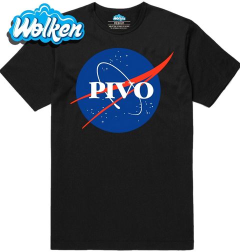 Obrázek produktu Pánské tričko Pivo ve znaku NASA