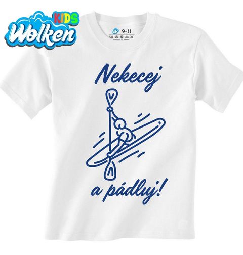 Obrázek produktu Dětské tričko Nekecej a Pádluj Kajakář