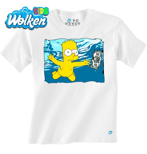 Obrázek produktu Dětské tričko The Simpsons "Nirvana Bart" Simpsonovi