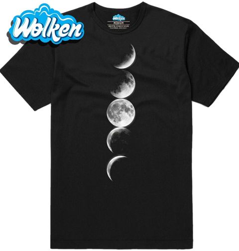 Obrázek produktu Pánské tričko Fáze Měsíce Vertikálně