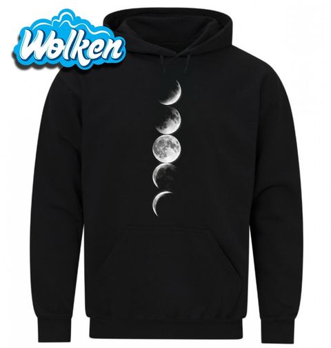 Obrázek produktu Pánská mikina Fáze Měsíce Vertikálně