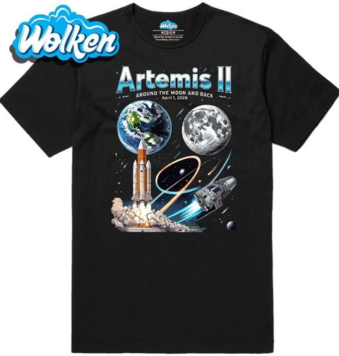 Obrázek produktu Pánské tričko Vesmírná Mise Artemis II.