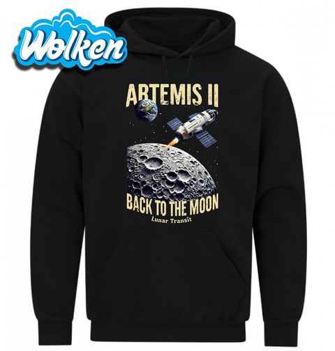 Obrázek produktu Pánská mikina Zpět na Měsíc s Artemis II.