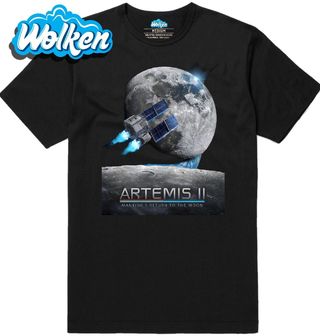 Pánské tričko Lidstvo Zpět na Měsíci - Artemis II.jpg