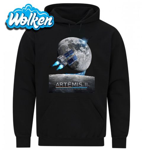 Obrázek produktu Pánská mikina Lidstvo Zpět na Měsíci Artemis II.