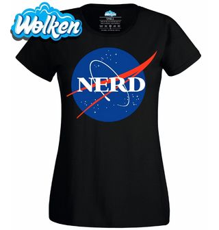 Dámské tričko Vesmírný NASA Šprt - Nerd.jpg