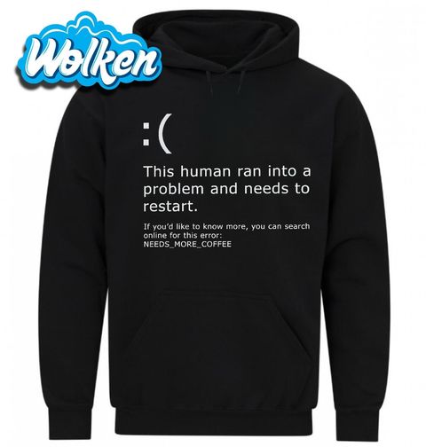 Obrázek produktu Pánská mikina Tento Člověk Potřebuje Kávu!