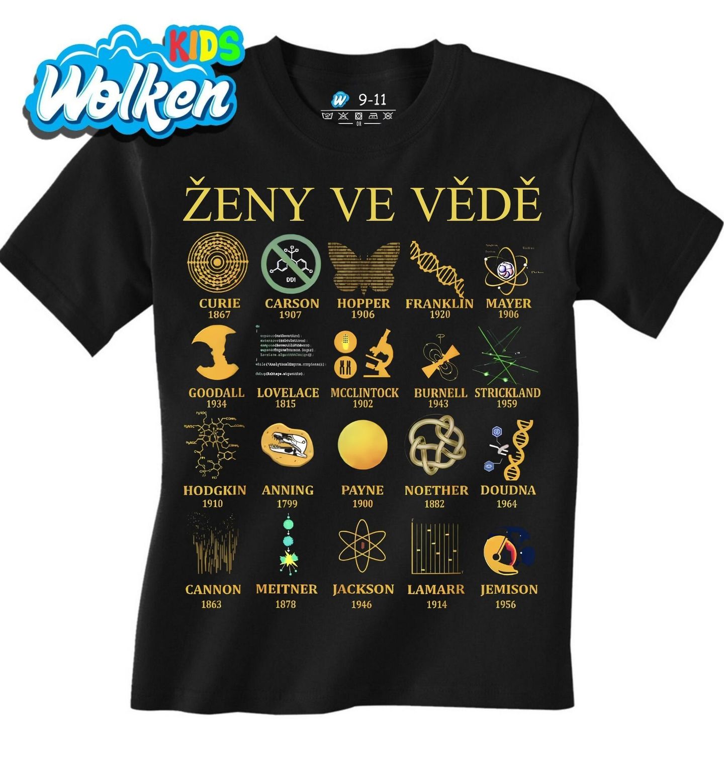 Dětské tričko Seznam Ženy ve Vědě.jpg