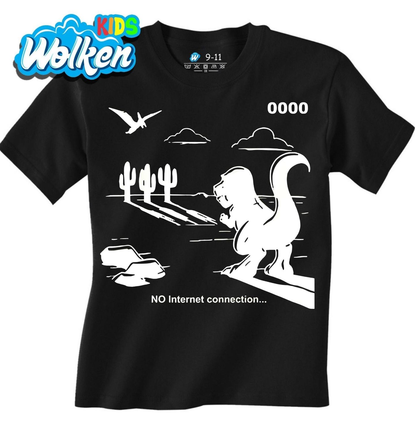 Dětské tričko Offline Dino Hra.jpg