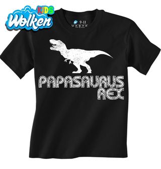 Dětské tričko Král Rodinné Džungle - Papasaurus Rex.jpg