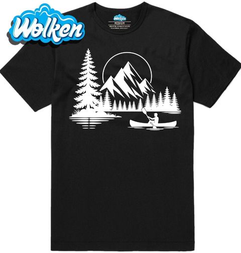 Obrázek produktu Pánské tričko Klid na Kajaku Panorama s Hory