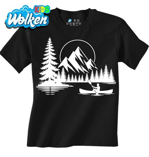 Obrázek produktu Dětské tričko Klid na Kajaku Panorama s Hory