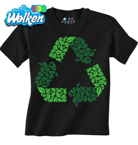Obrázek produktu Dětské tričko Listová Recyklace
