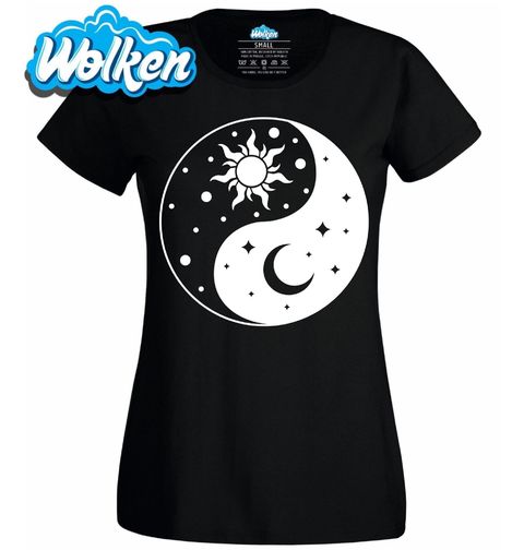 Obrázek produktu Dámské tričko Slunce a Měsíc Jing Jang