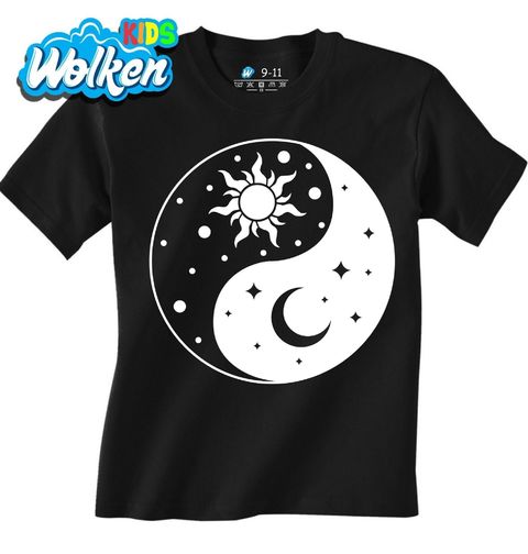 Obrázek produktu Dětské tričko Slunce a Měsíc Jing Jang