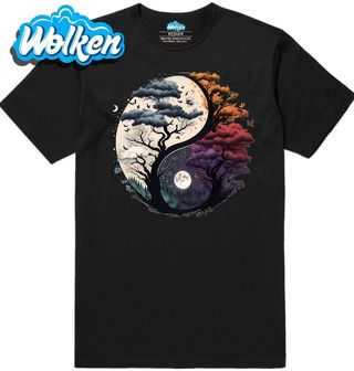 Pánské tričko Jing Jang Den a Noc.jpg