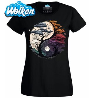 Dámské tričko Jing Jang Den a Noc.jpg