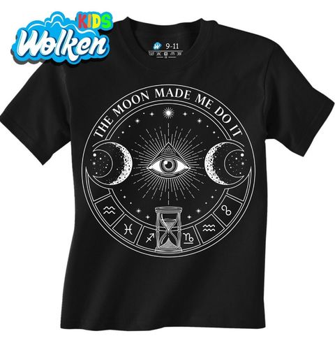 Obrázek produktu Dětské tričko Vševidoucí Oko Měsíc Astrologie
