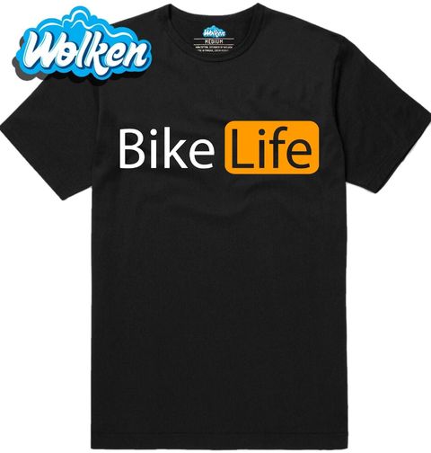 Obrázek produktu Pánské tričko Život Cyklisty Pornhub