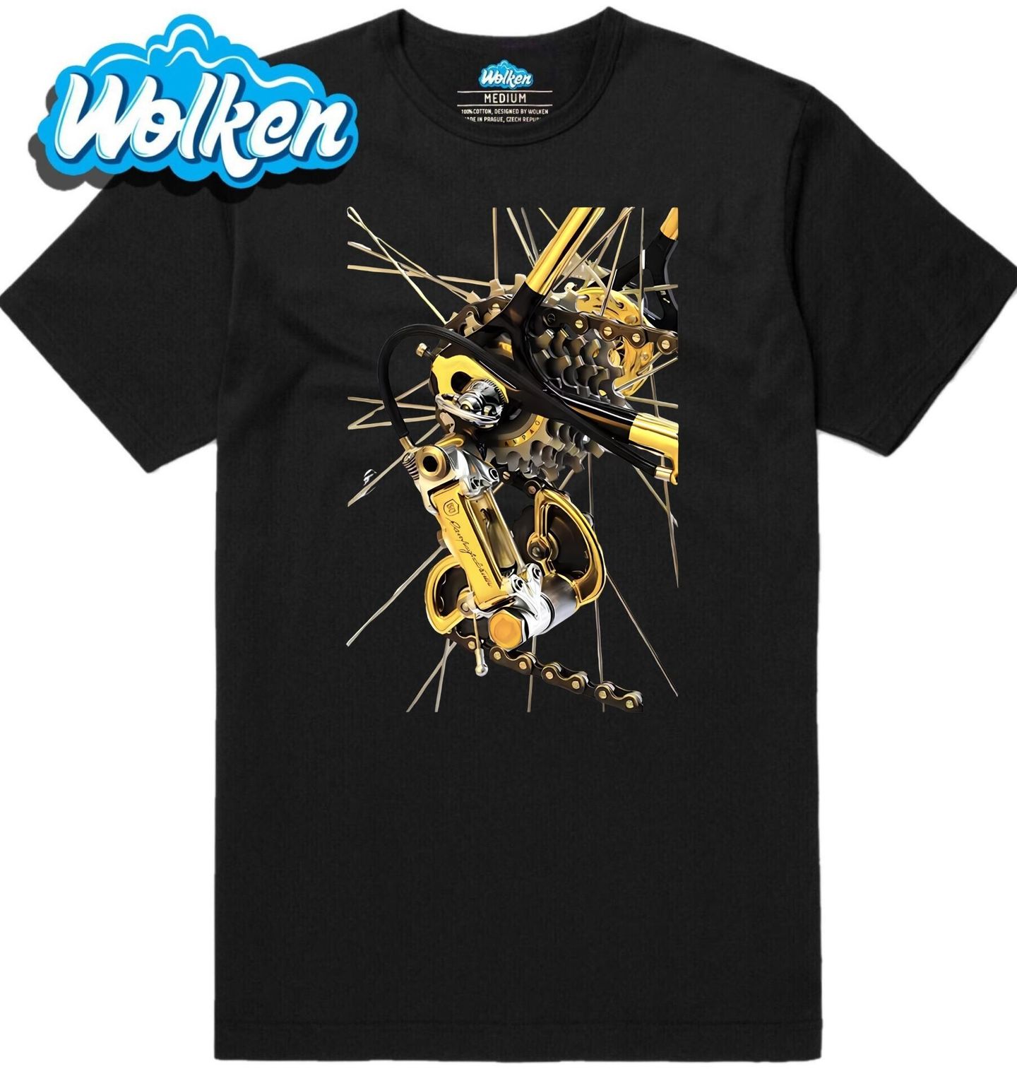 Pánské tričko Zlatá Přehazovačka Detail.jpg