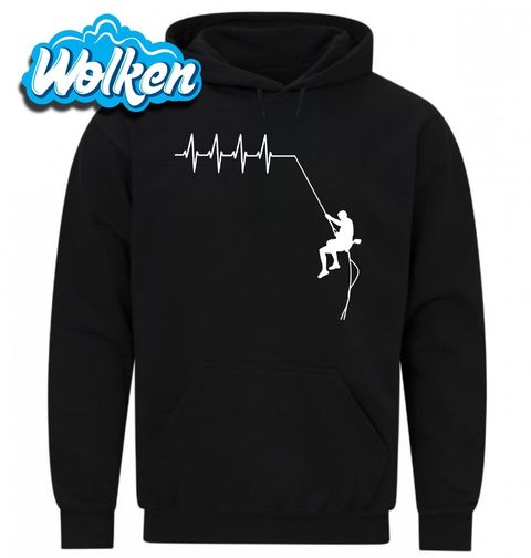 Obrázek produktu Pánská mikina Kardiogram a Horolezec