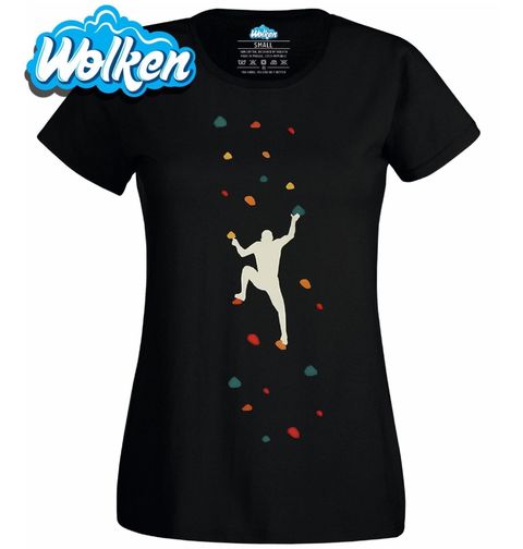Obrázek produktu Dámské tričko Horolezec na Stěně Bouldering