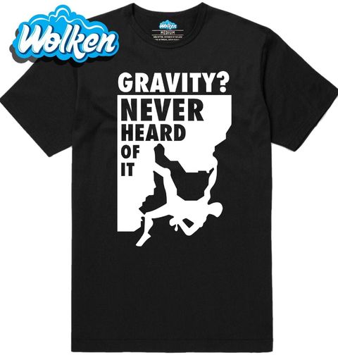 Obrázek produktu Pánské tričko Gravitace? Nikdy Jsem o Ní Neslyšel