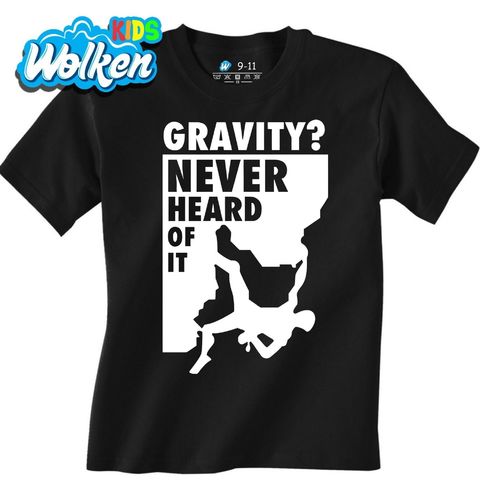 Obrázek produktu Dětské tričko Gravitace? Nikdy Jsem o Ní Neslyšel