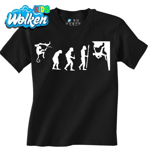 Obrázek produktu Dětské tričko Evoluce Horolezce