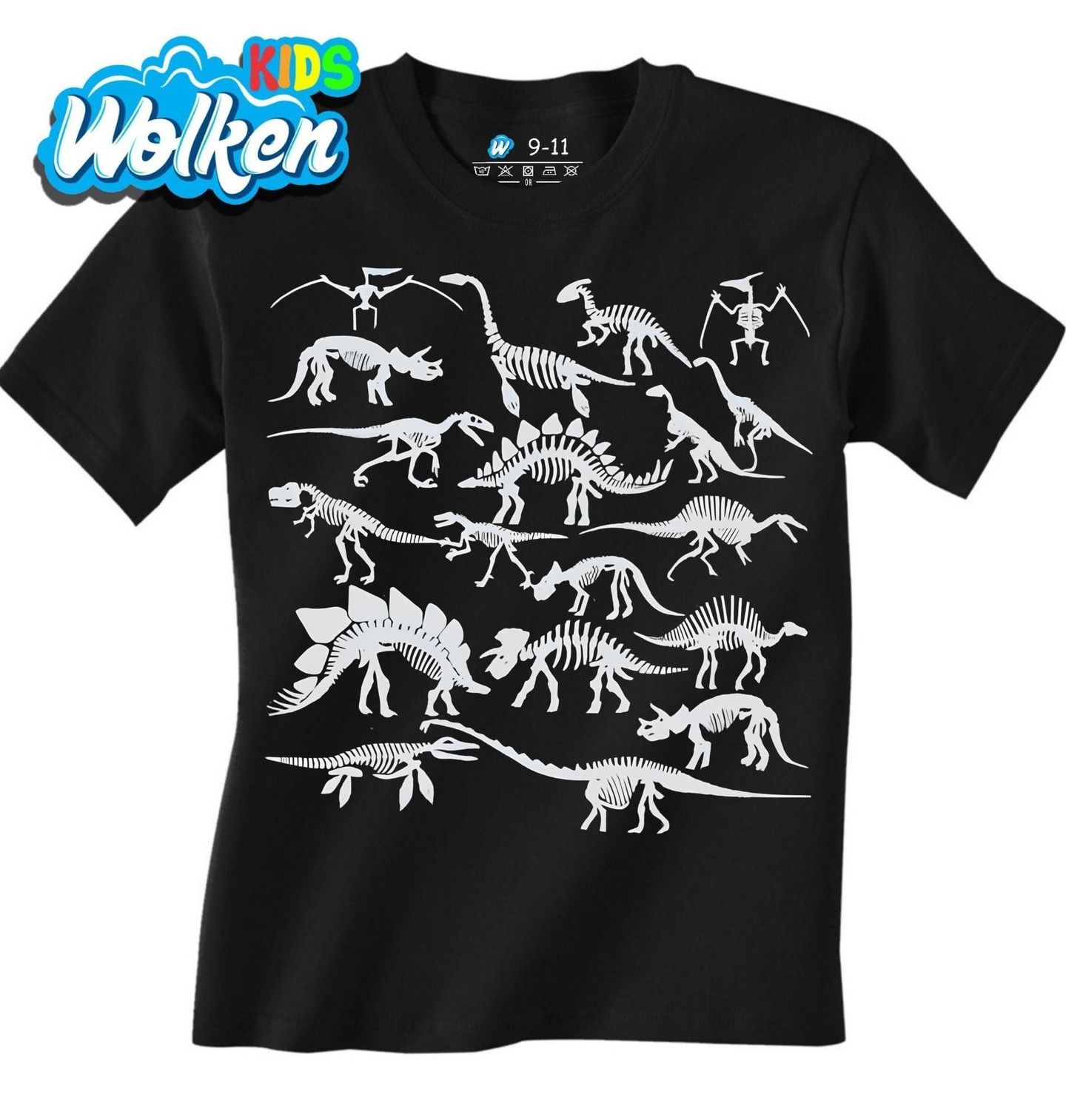 Dětské tričko Atlas Dinosauřích Koster.jpg