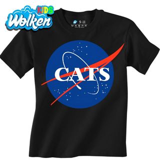 Dětské tričko Vesmírná NASA Kočka Cats.jpg