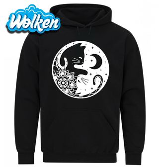 Mikina Kočičí Jing Jang Mandala.jpg