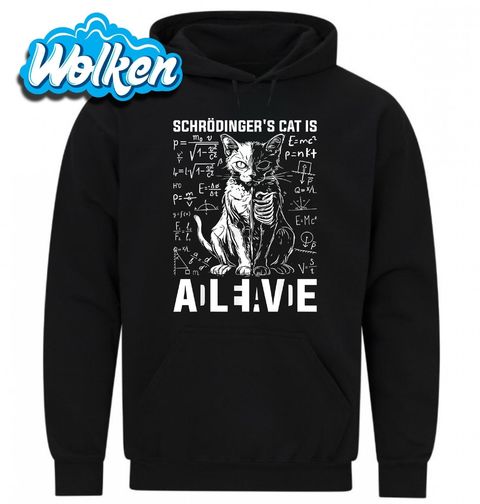 Obrázek produktu Pánská mikina Je Schrödingerova Kočka Živá?