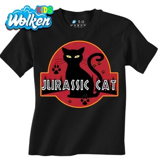 Dětské tričko Kočka z Jurského Parku Jurassic Cat.jpg