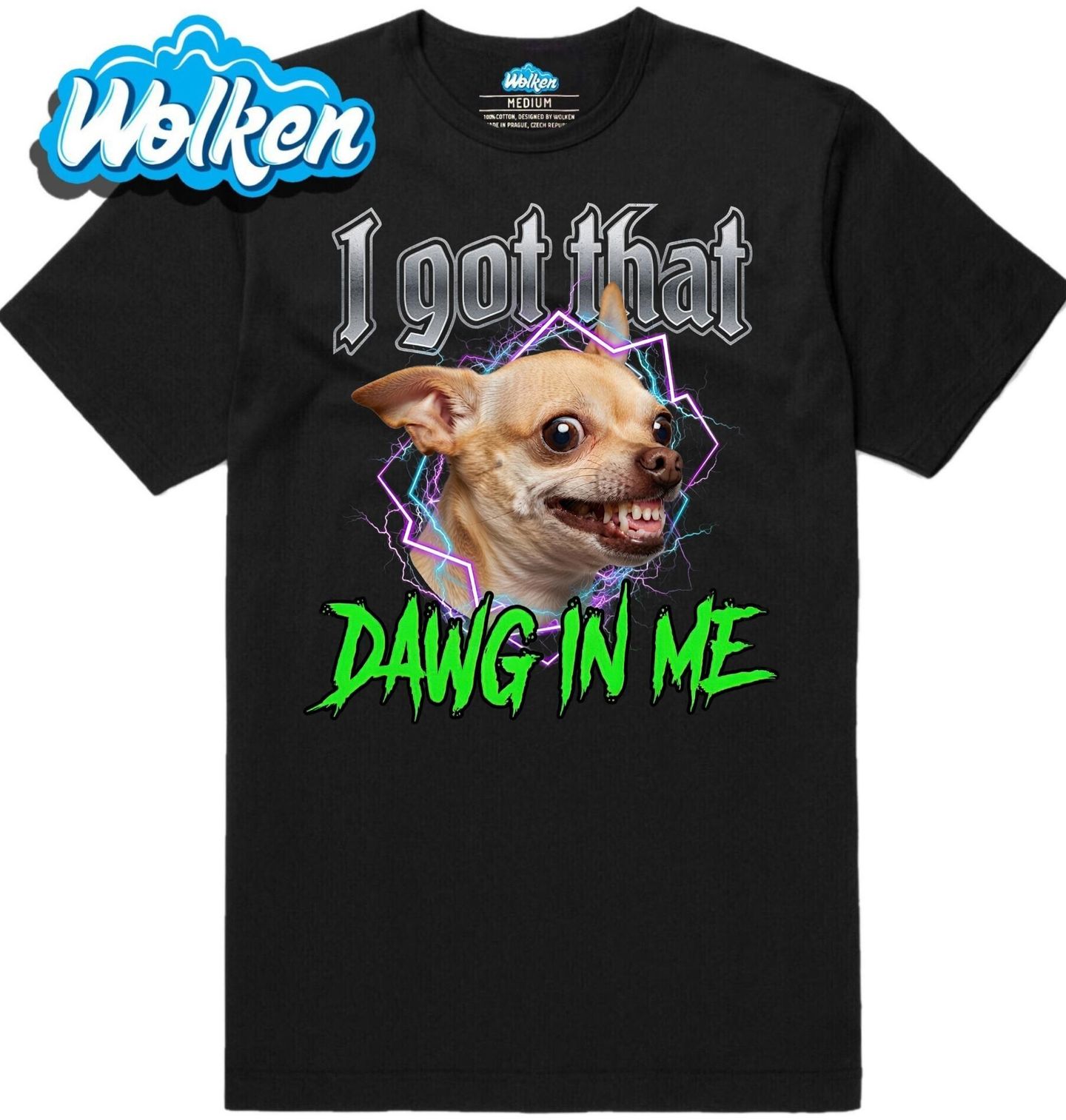 Pánské tričko Čivava I got That Dawg In Me.jpg