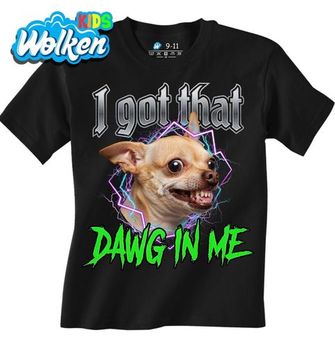 Obrázek produktu Dětské tričko Čivava I got That Dawg In Me